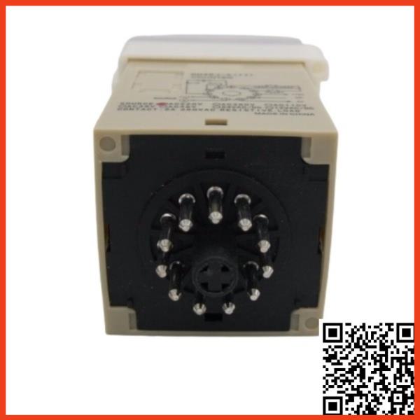 Bộ đếm 4 số tự động DH48J-08, DH48J-11, digital counter chân tròn điện áp 220VAC kèm chân đế PF083A,  PF113