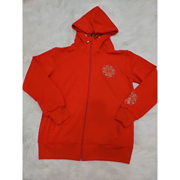 Áo khoác chống nắng thun cotton da cá loại 1đính đá