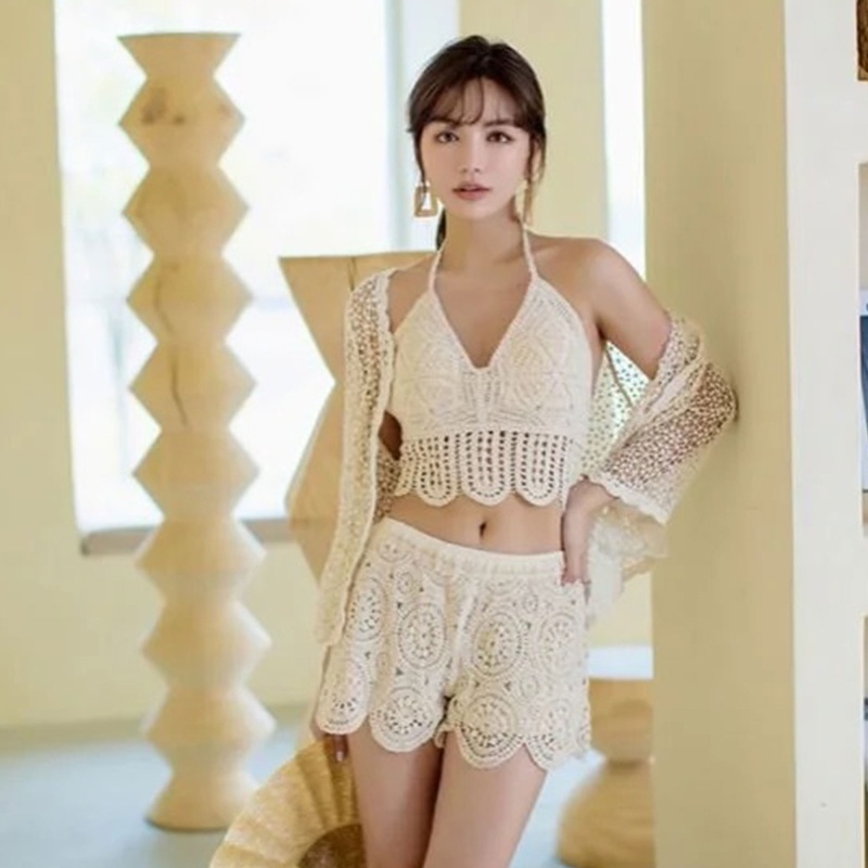 Brroa Áo Lót Cổ Chữ V Hở Lưng Phong Cách Boho Quyến Rũ Cho Nữ