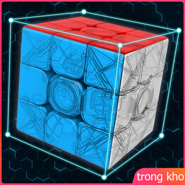 Khối Rubik Giải Đố 3x3 X 3 Thú Vị Chất Lượng Cao