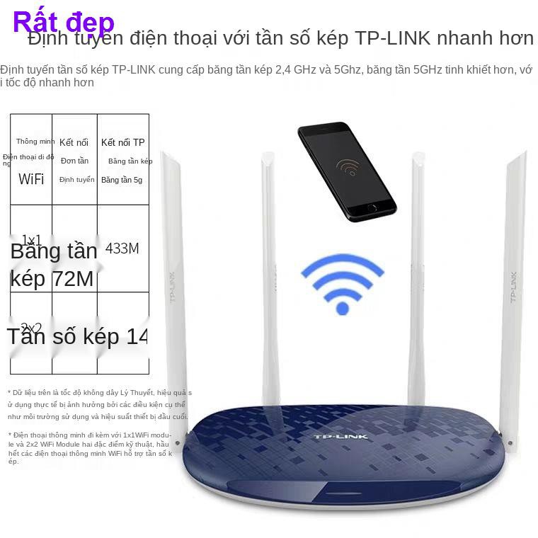 máy ghi âm lái xe dàn âm thanh nổi bộ định tuyếnBộ định tuyến không dây gigabit băng tần kép TP-LINK cho gia đình