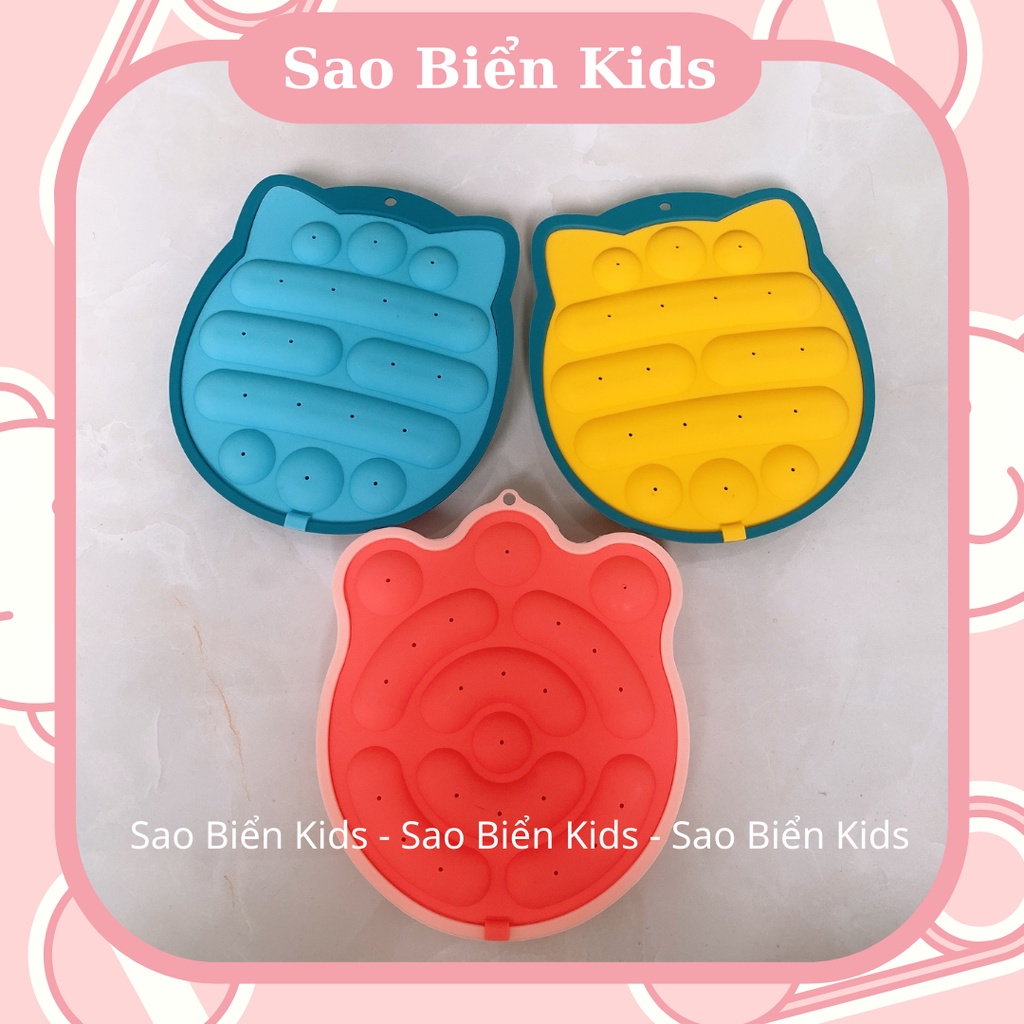 Khuôn silicon làm xúc xích/ đồ ăn dặm cho bé