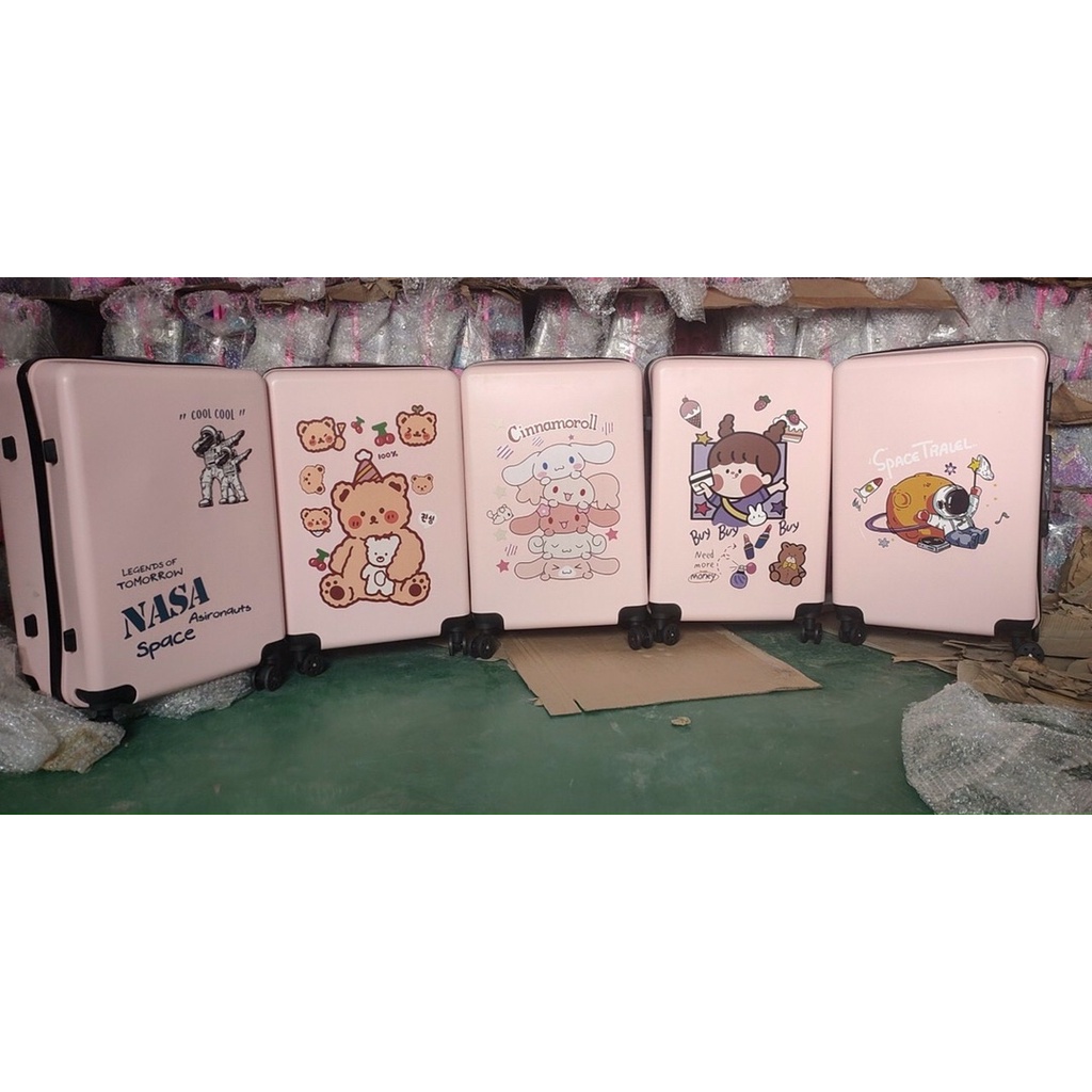 Giảm giá vali hình size 20in có khoá mật mã