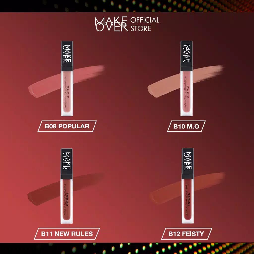 (Hàng Mới Về) Son Kem Lì Trang Điểm Lâu Trôi Chống Thấm Nước Makeover Powerstay | BigBuy360 - bigbuy360.vn