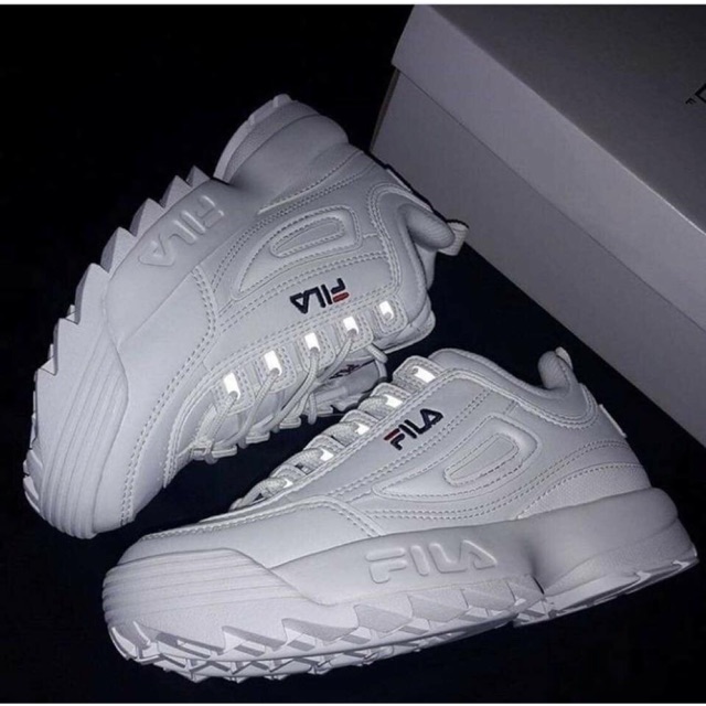 GIÀY FILA CÁ MẬP NỮ ( ẢNH THẬT)