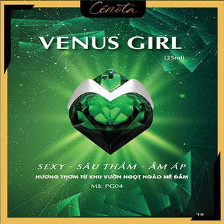 Nước hoa nữ Cénota Venus Girl 25ml, nước hoa nữ quyến rũ - Shino_cosmetic