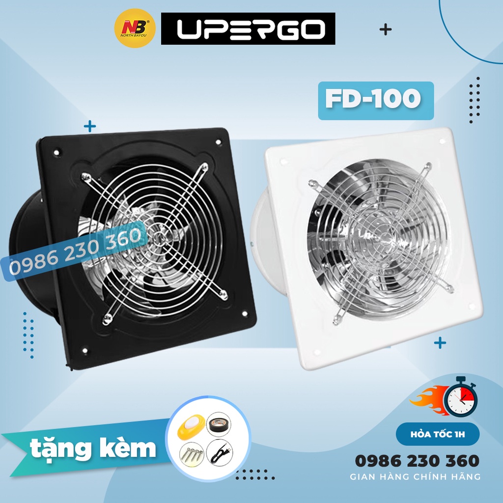 Quạt Hút Gió FD-100 Công xuất : 25W - Hút Gió Nhà Bếp , Nhà Tắm , Nhà Vệ Sinh - Ông Gió Đường Kính 9,3cm- Tiết Kiệm Điện | BigBuy360 - bigbuy360.vn