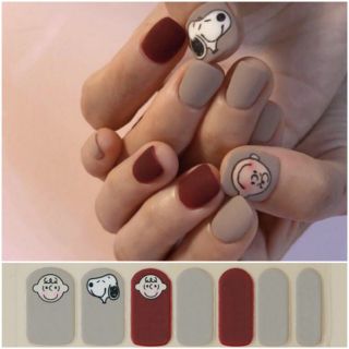 Miếng dân móng tay nailwraps 14 miếng nhỏ