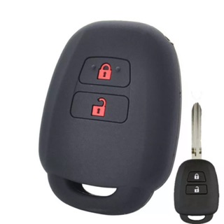 Bọc silicon chìa khoá toyota yaris vios 2 nút