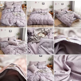 Set chăn ga và vỏ gối poly nhập khẩu