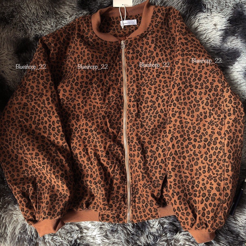 BOMBER DA BÁO DÁNG RỘNG TRẦN BÔNG [Order+Ảnh thật] | BigBuy360 - bigbuy360.vn