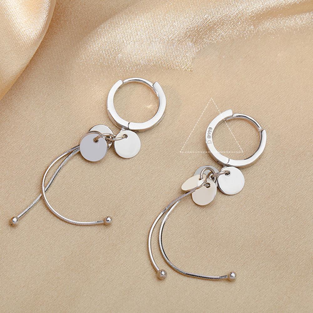 Bông Tai Hình Tròn Thiết Kế Mới Cao Cấp Thời Trang Dành Cho Nữ