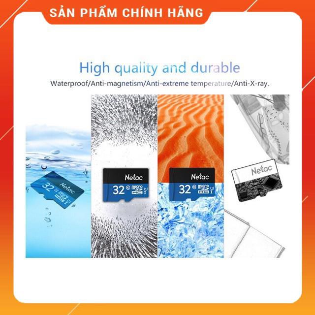 (giá khai trương) Thẻ Nhớ MicroSD NETAC 32GB Class10 Siêu Bền - Bảo Hành 5 Năm | BigBuy360 - bigbuy360.vn