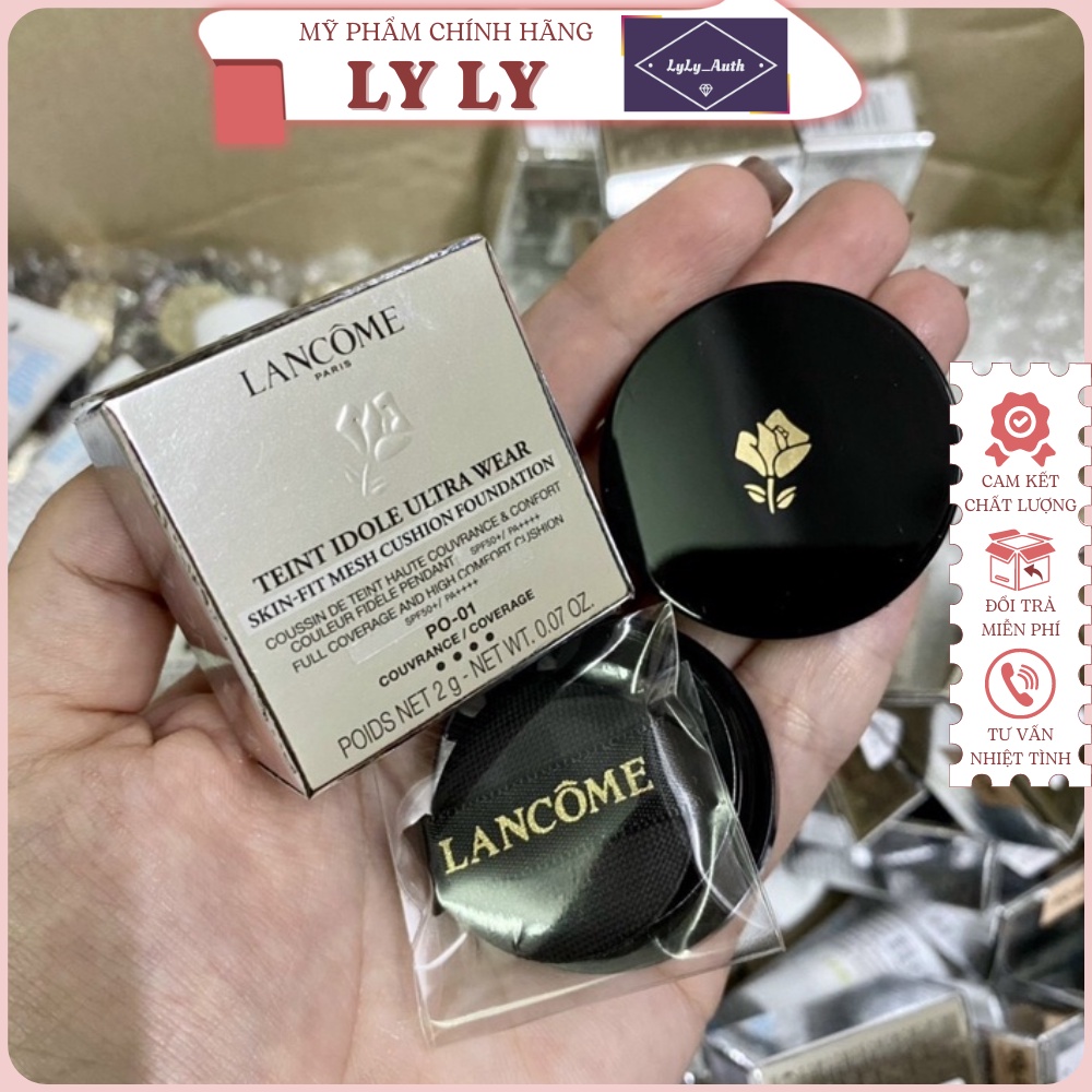 Phấn nước Lancome ⚡ CAO CẤP ⚡ Phấn nước Lancome Teint Idole Ultra Wear bản mới nhất minisize 2g siêu mịn
