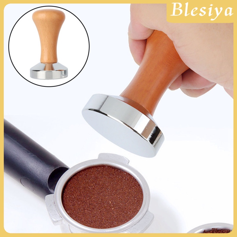 [Blesiya] Máy Pha Cà Phê Espresso Cán Gỗ Thiết Thực