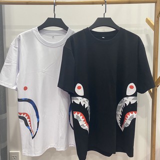 Áo thun Unisex nam nữ răng cá mập