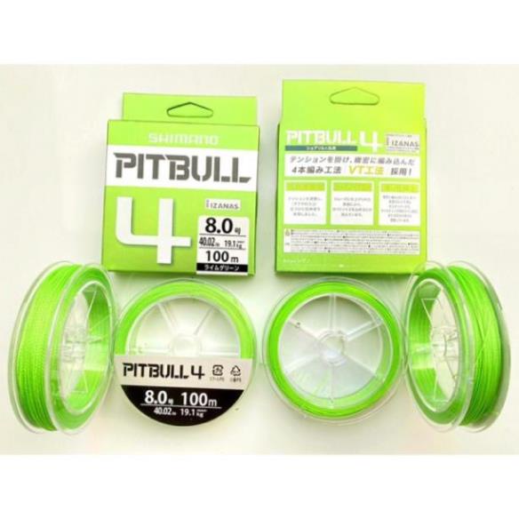 Dây PE Pitbull X4 - Dòng Shimano đẳng cấp đồ câu FISHING_HD