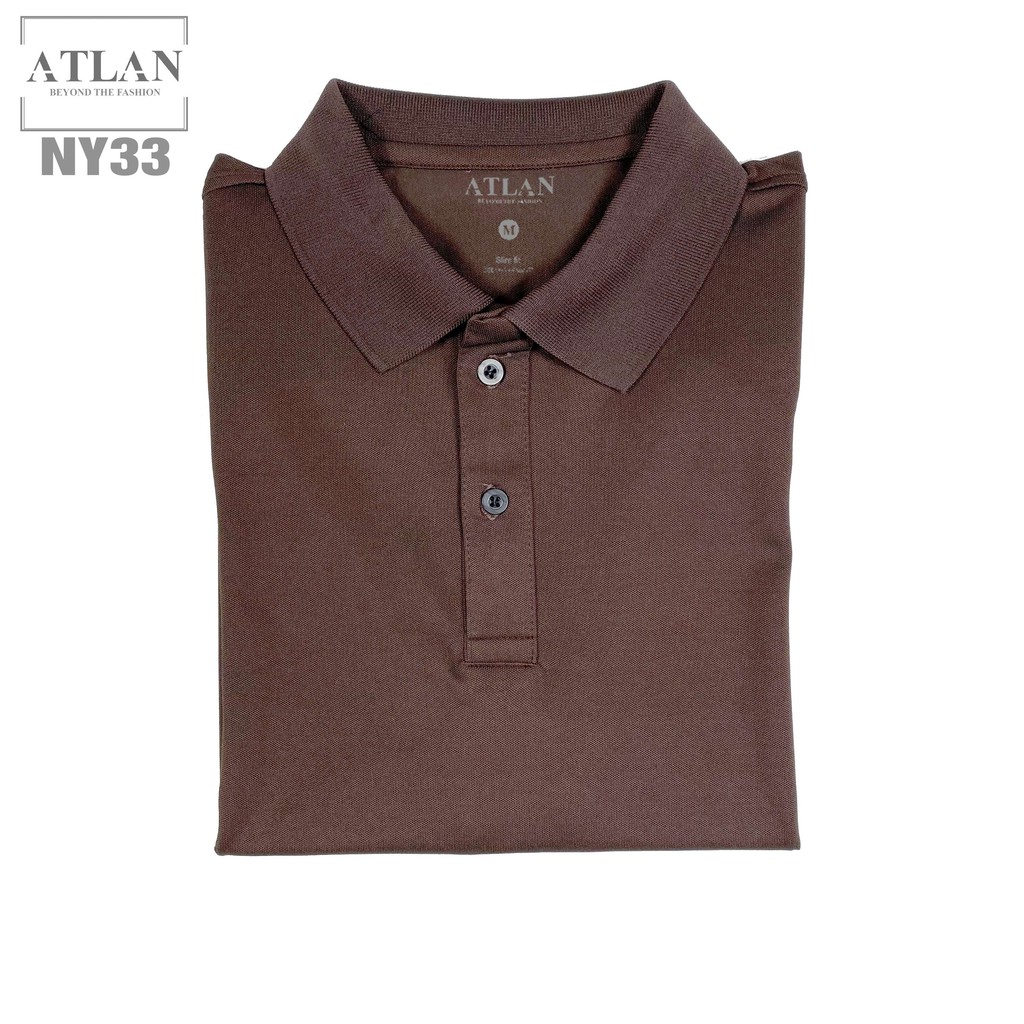 Áo Thun Có Cổ 💖 𝘍𝘳𝘦𝘦𝘴𝘩𝘪𝘱 💖 Áo Polo Nâu Vải Cotton Co Giãn 4 Chiều - NY33 | BigBuy360 - bigbuy360.vn