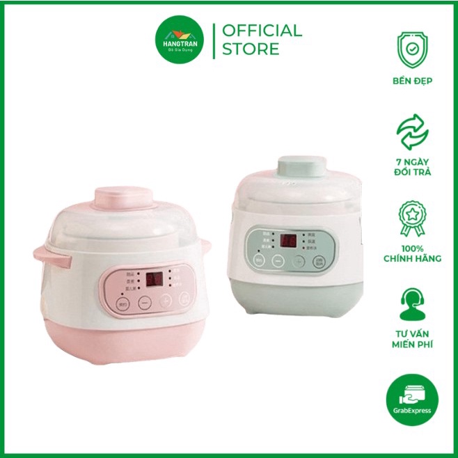 BẾP ĐIỆN MINI- Nồi nấu cháo chậm Seka 1L- - Gia Dụng Gia Đình