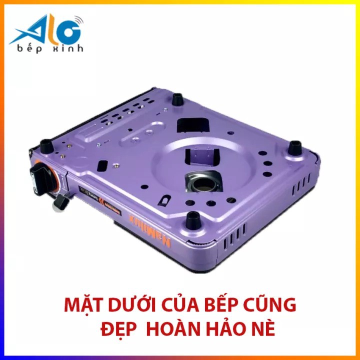 Bếp ga mini Namilux 2S PL2021PF + 4 lon ga Hàn quốc Namilux - Chống cháy nổ