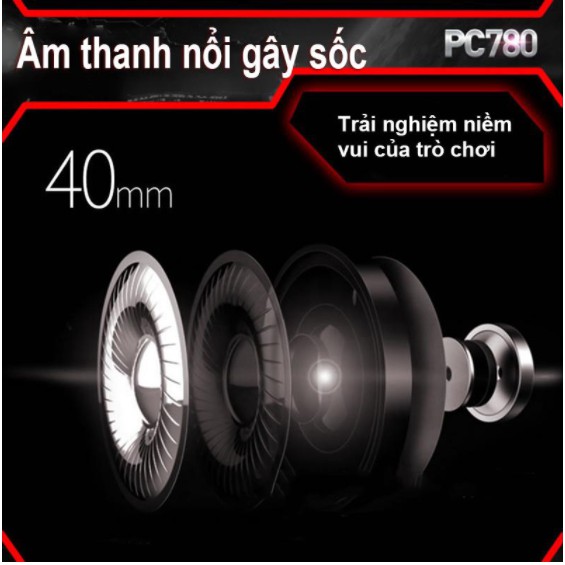 Tai nghe chuyên game thủ Plextone PC780 - đèn LED - Có Mic - Headphone gaming | BigBuy360 - bigbuy360.vn