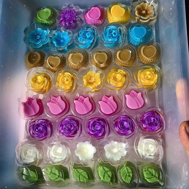 Set 10 khuôn silicon cupcake đổ rau câu, bánh flan, thạch khúc bạch, bánh chuối, bánh da lợn