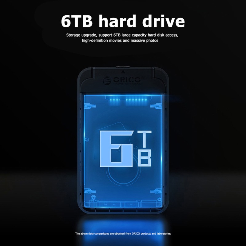 Hộp Đựng Ổ Cứng Ngoài Orico 2520u3 2.5 Inch Sata Ssd 6tb 5gbps Usb3.0 Micro-B Cho Laptop / Máy Tính | BigBuy360 - bigbuy360.vn