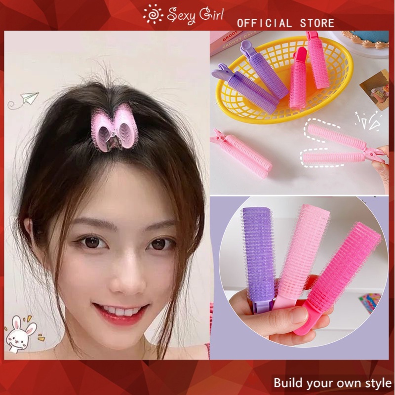 Kẹp tóc mái giả phồng đơn giản đáng yêu dành cho nữ