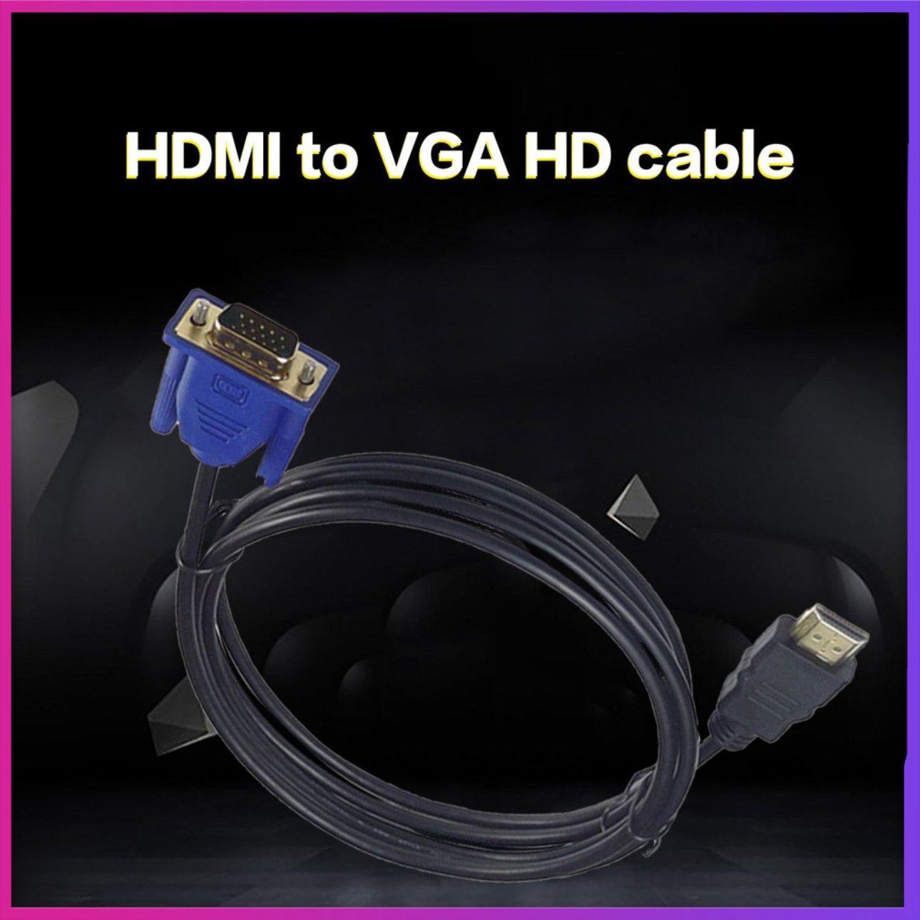 Dây Cáp Vga Hd 1m Có Nam Châm Chống Sốc