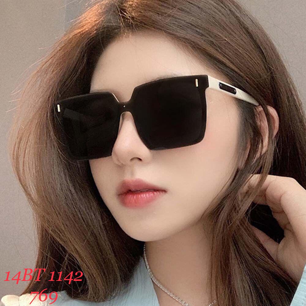 Kính Mát Nam Nữ Basic Màu đen dáng vuông Chống Bụi Bảo Vệ Mắt Chống tia UV400  Kixu.Glasses