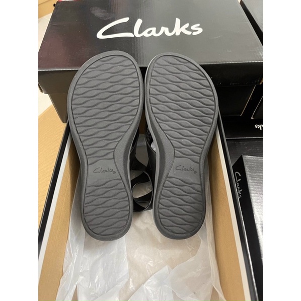 Giày sandal CLARK quai chéo da thật xuất dư xịn