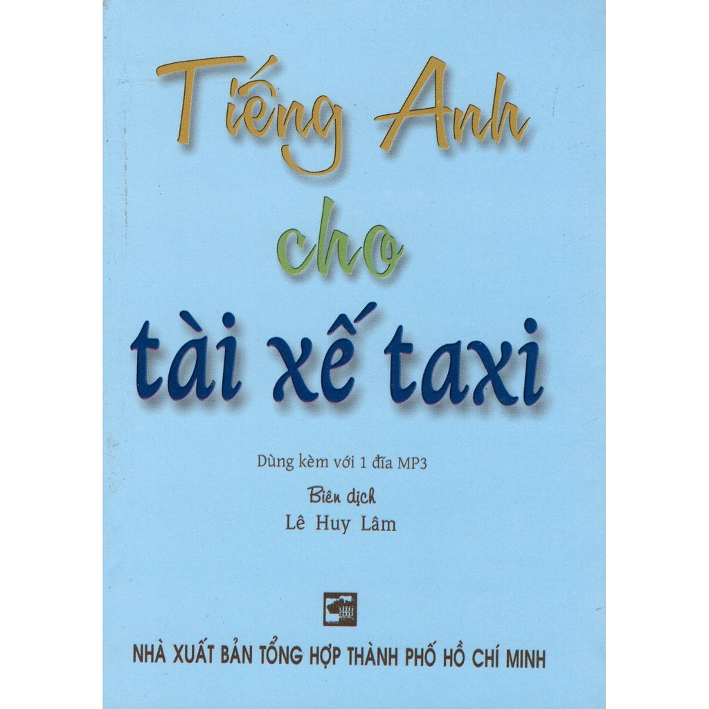 Sách - Tiếng Anh Cho Tài Xế Taxi