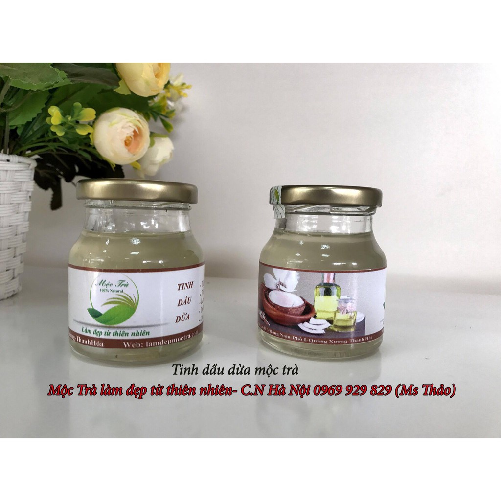 Tinh dầu dừa handmade Mộc trà