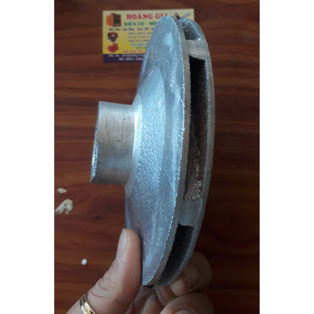 CÁNH QUẠT BƠM NƯỚC - CÁNH QUẠT MÁY BƠM  ĐỘNG CƠ XĂNG - CÁNH QUẠT BƠM NỔI 154MM