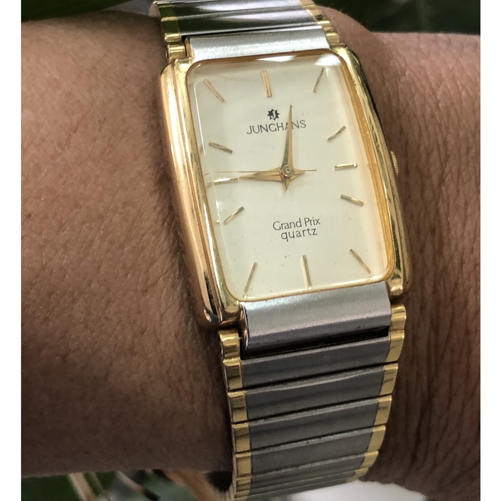 Đồng hồ nữ junghans Thụy sĩ. Mặt chữ nhật