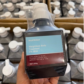 [Tặng 🎁🎁 KHỦNG] Kem Dưỡng Da Tẩy Tế Bào Chết Royal Retinol Weightless Body Treatment 2% BHA