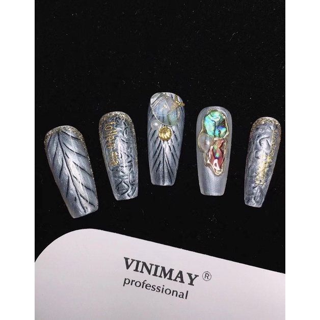 sơn gel ánh trai 3d vinimay 6 màu  đẹp súc sắc