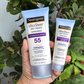 KEM CHỐNG NẮNG NEUTROGENA ULTRA SHEER DRY - TOUCH SPF 55