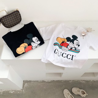 Áo Phông Cộc Tay Cho Bé - Áo thun Cổ Tròn họa tiết Mickey SEKA KIDS 2102.12