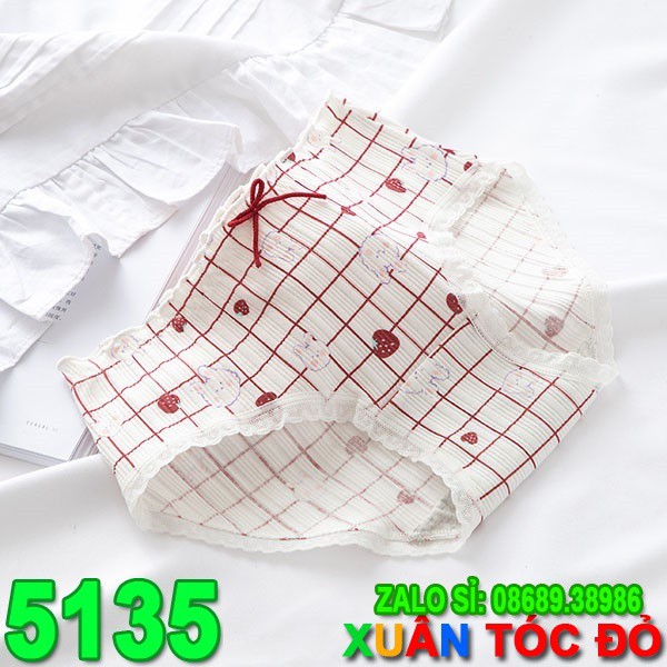 SỈ ZALO RẺ HƠN NHIỀU_ Quần Lót 5 Kiểu Thỏ Bordeaux Hot Mới 5135 | BigBuy360 - bigbuy360.vn