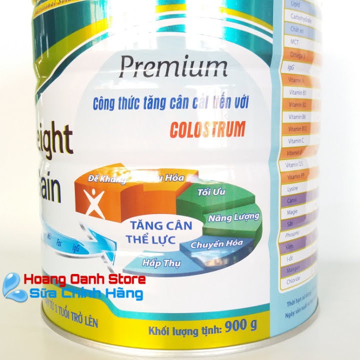 Sữa Người Gầy - Sữa Tăng Cân dành cho ngừời gầy - Sữa TĂNG CÂN Goldmilk 900g | BigBuy360 - bigbuy360.vn