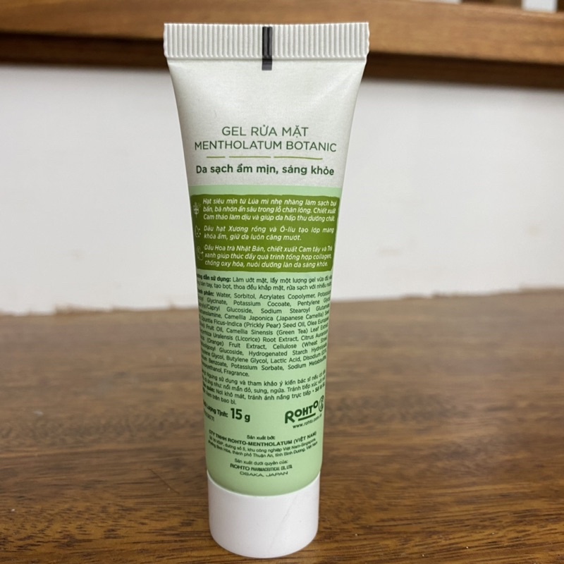 Sữa rửa mặt Botanic 15g