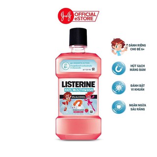 Nước súc miệng Listerine Kids dành riênh cho trẻ trên 6 tuổi 250ml