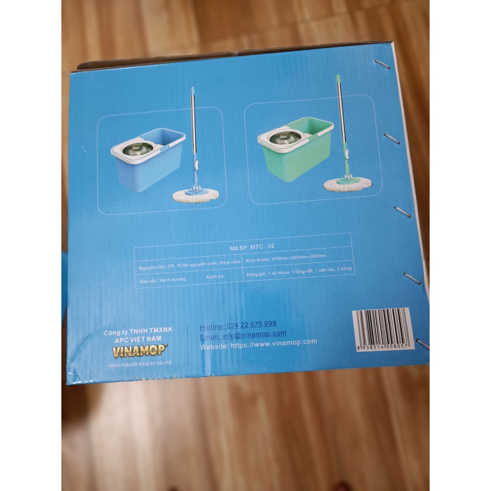 Bộ chổi lau nhà 360 độ MTC - 02 VINAMOP