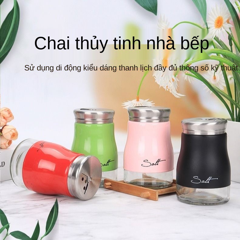 Sổ tay hướng dẫn sử dụng bếp gia đình lọ vị thịt nướng hạt tiêu bình lắc muối kín cumin chai cụ nhà