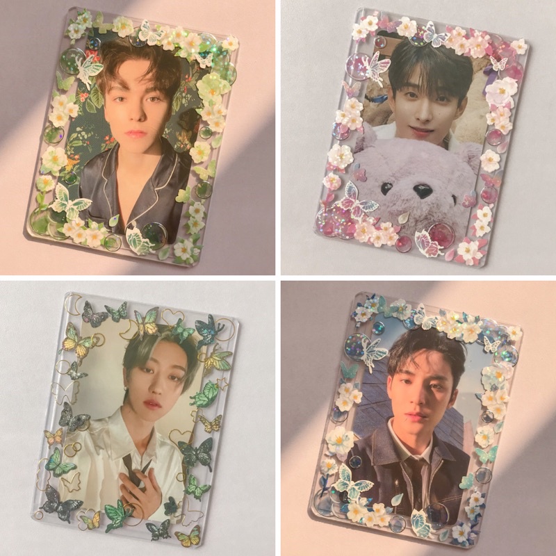 Miếng bảo vệ thẻ bài trang trí - Toploader Idol xinh xắn - loại Bubble Butterfly phong cách