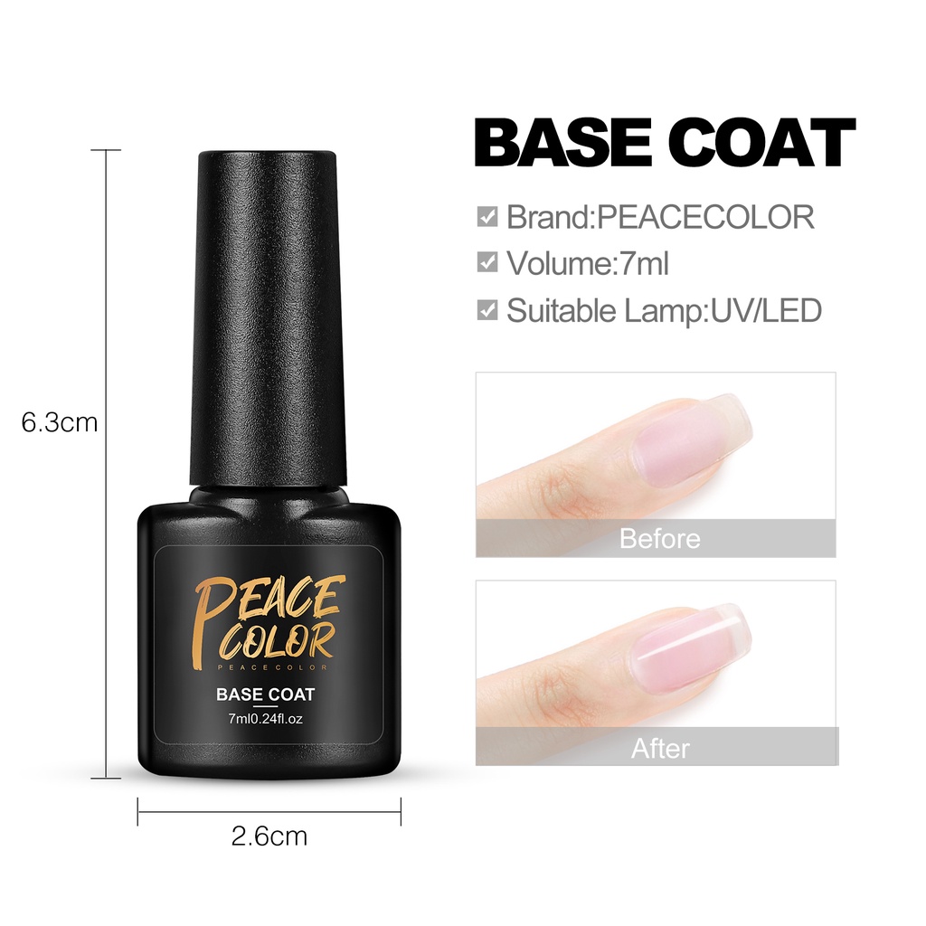 [Hàng mới về] Sơn phủ/sơn lót Peacecolor 7ml chất lượng cao an toàn đáng tin cậy