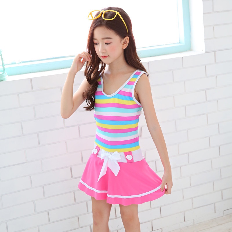 Bộ Đồ Bơi Một Mảnh Dễ Thương Dành Cho Bé Gái