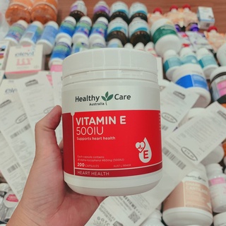  Viên uống Healthy Care Vitamin E 500IU của Úc 200 viên ---BAY AIR