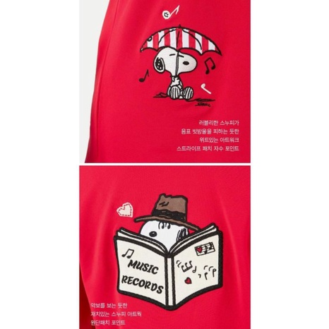 Áo polo golf snoopy Nữ xuất dư xịn VNXK